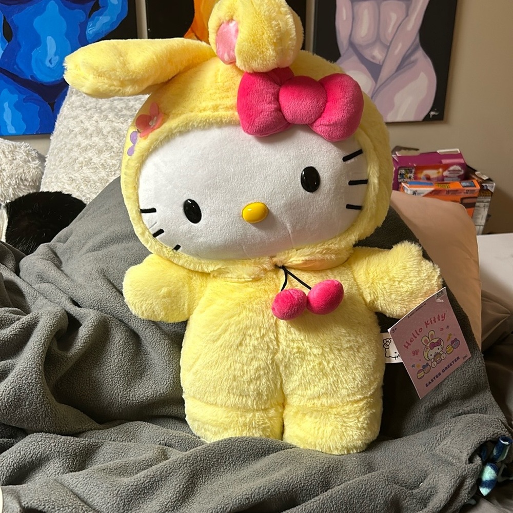 Hello Kitty Easter greeter